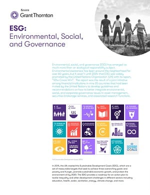 ESG: Environmental, Social, and Governance